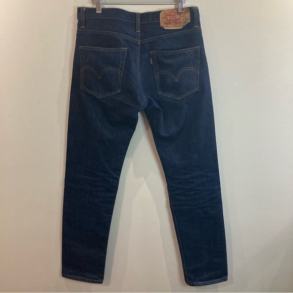 LEVI’S 501 Sz 32 x 32 Selvedge Made in Japan Ripped Knee Button Fly Jeans PCL16B - Picture 8 of 13